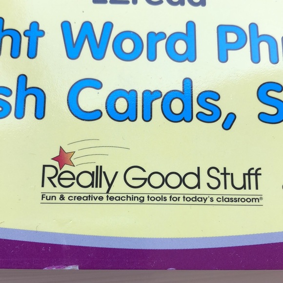 EZread Sight Word Phase Flash Cards Lot of 2 - Picture 5 of 11